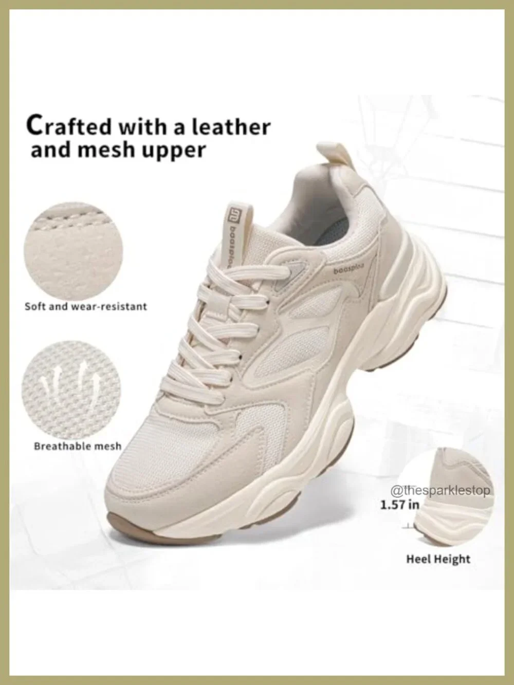 Women's Chunky Fashion Sneakers Athletic Walking Shoes
